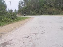 Khúc cua trên đỉnh dốc truông Lá Da (Ảnh TL)